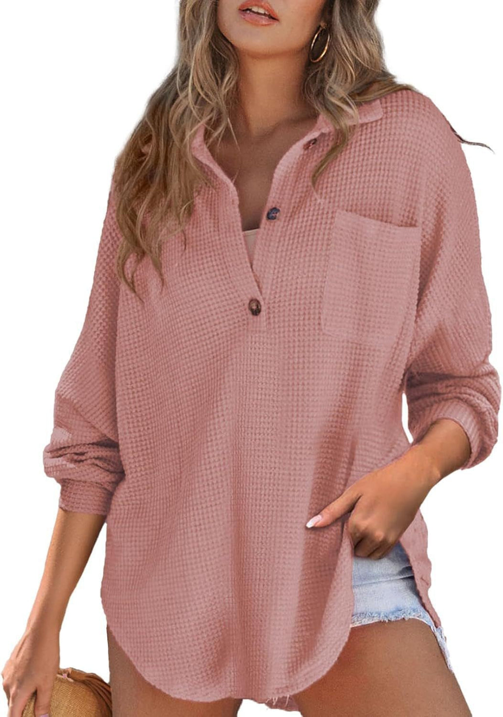 Chemise décontractée et confortable grande taille