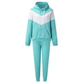 Ensemble de loungewear pour femmes en deux pièces avec sweat à capuche Chevron et jogging tapered Echo Archive