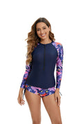 Rashguard à manches longues pour femmes avec un motif innovant Drune