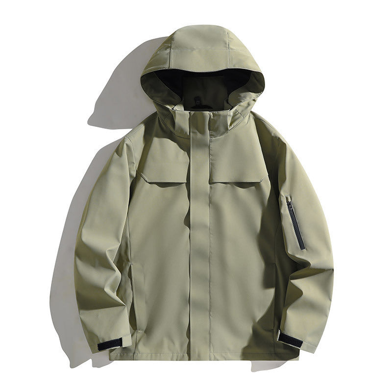 Veste fonctionnelle imperméable pour hommes