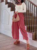 Pantalon en Lin Tendance pour Femmes