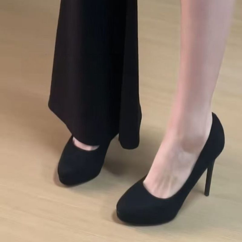 Pompes à talons hauts pointus élégantes pour femmes R&B