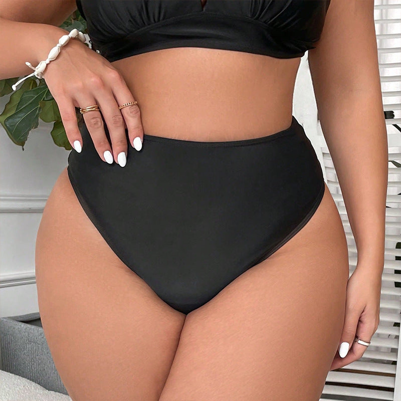 Culotte de bikini taille haute pour femmes avec coupe ajustable R&B