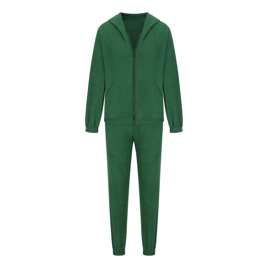 Ensemble de sweat à capuche oversize pour femmes avec poche kangourou et pantalon de jogging cargo