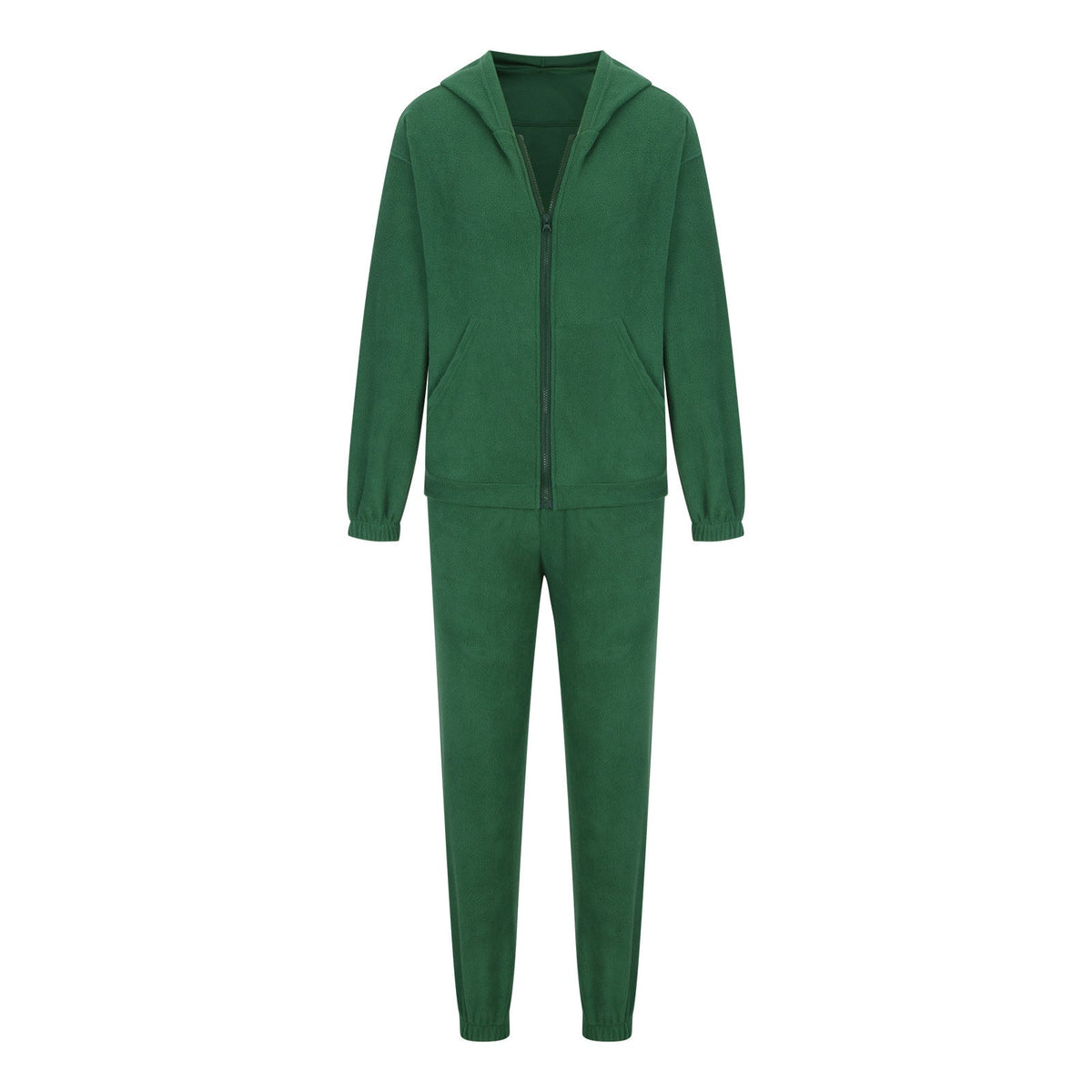 Ensemble de sweat à capuche oversize pour femmes avec poche kangourou et pantalon de jogging cargo