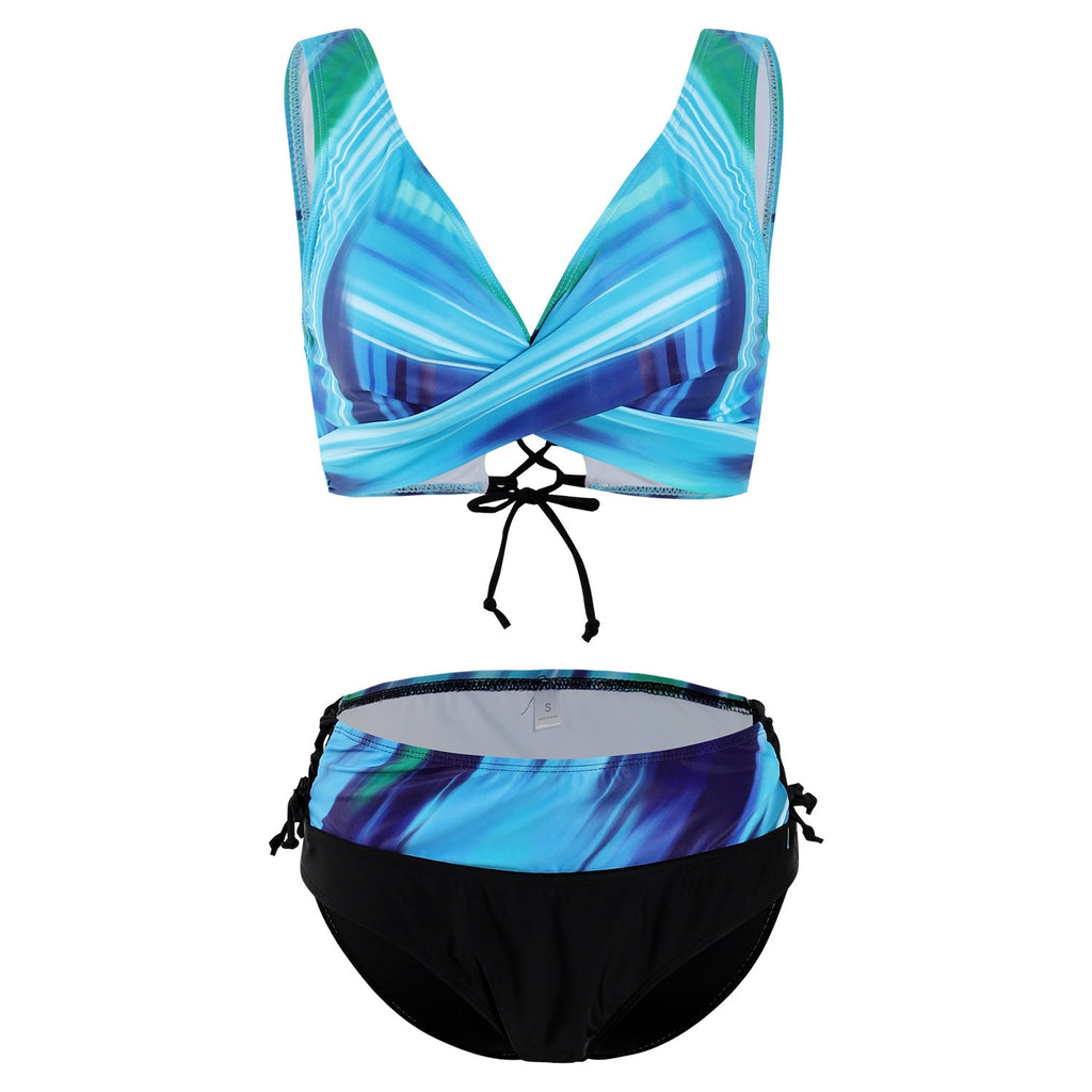 Bikinis Sportifs pour Femmes avec Design Torsadé à la Mode Echo Archiv