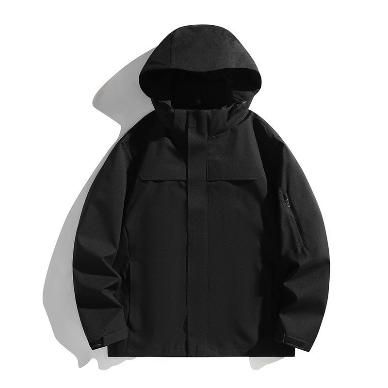 Veste fonctionnelle imperméable pour hommes
