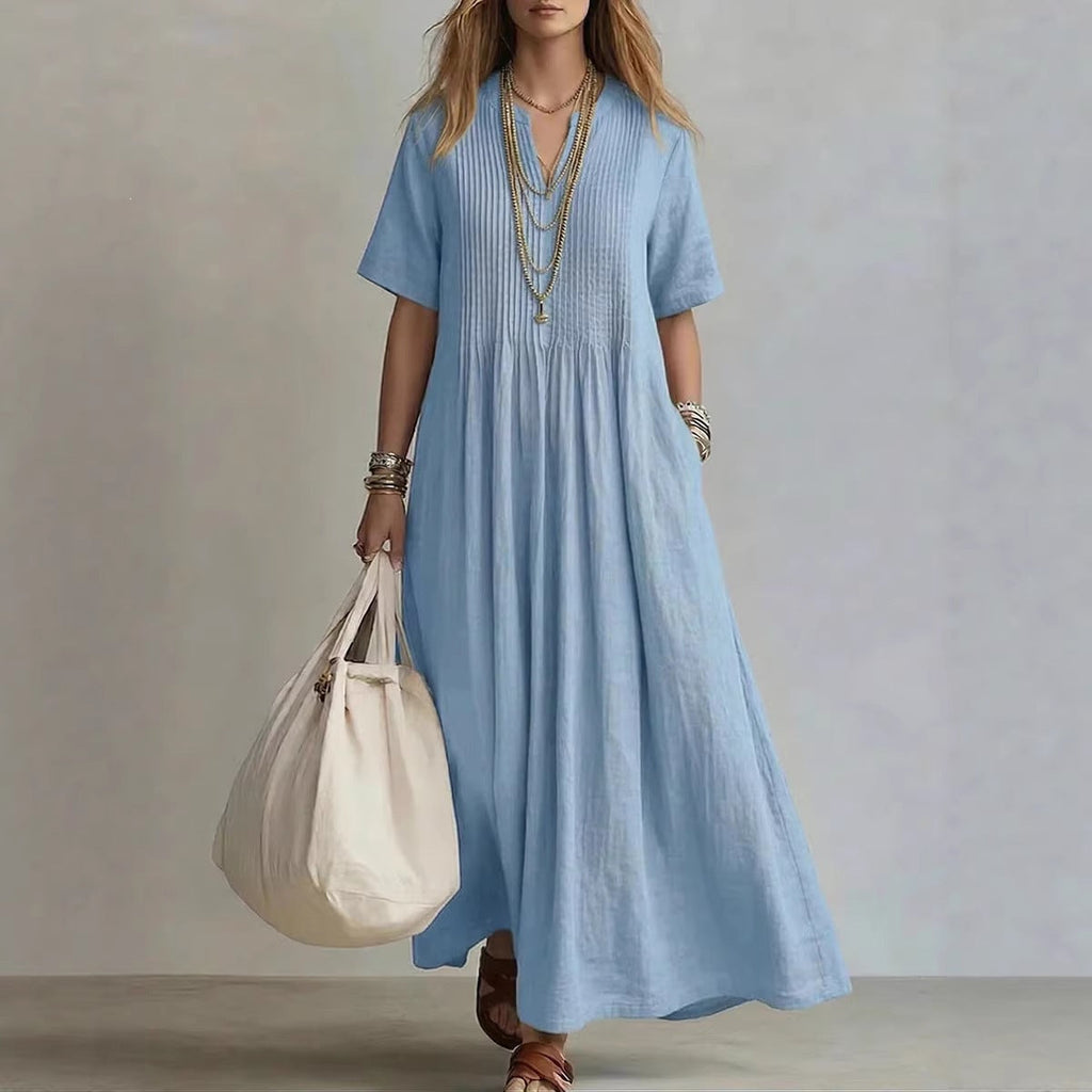 Robe d'été longue pour femmes Echo Archiv