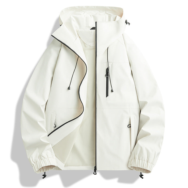 Veste extérieure coupe-vent pour hommes