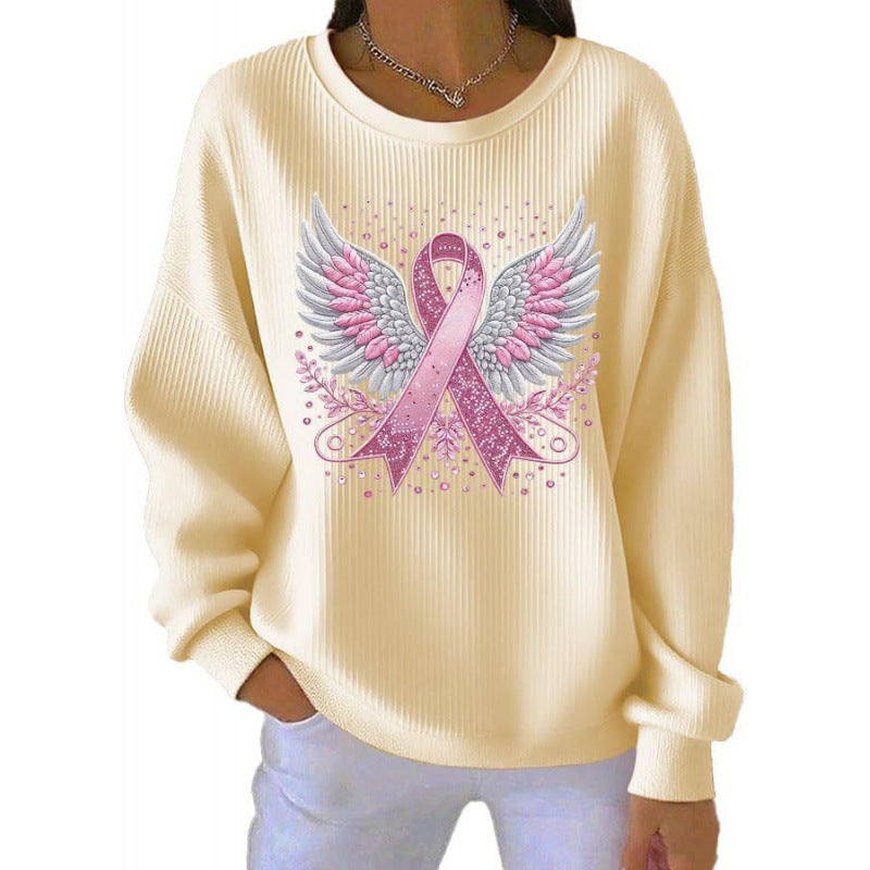 Sweat-shirt confortable pour femmes avec inscription marquante Echoarchiv
