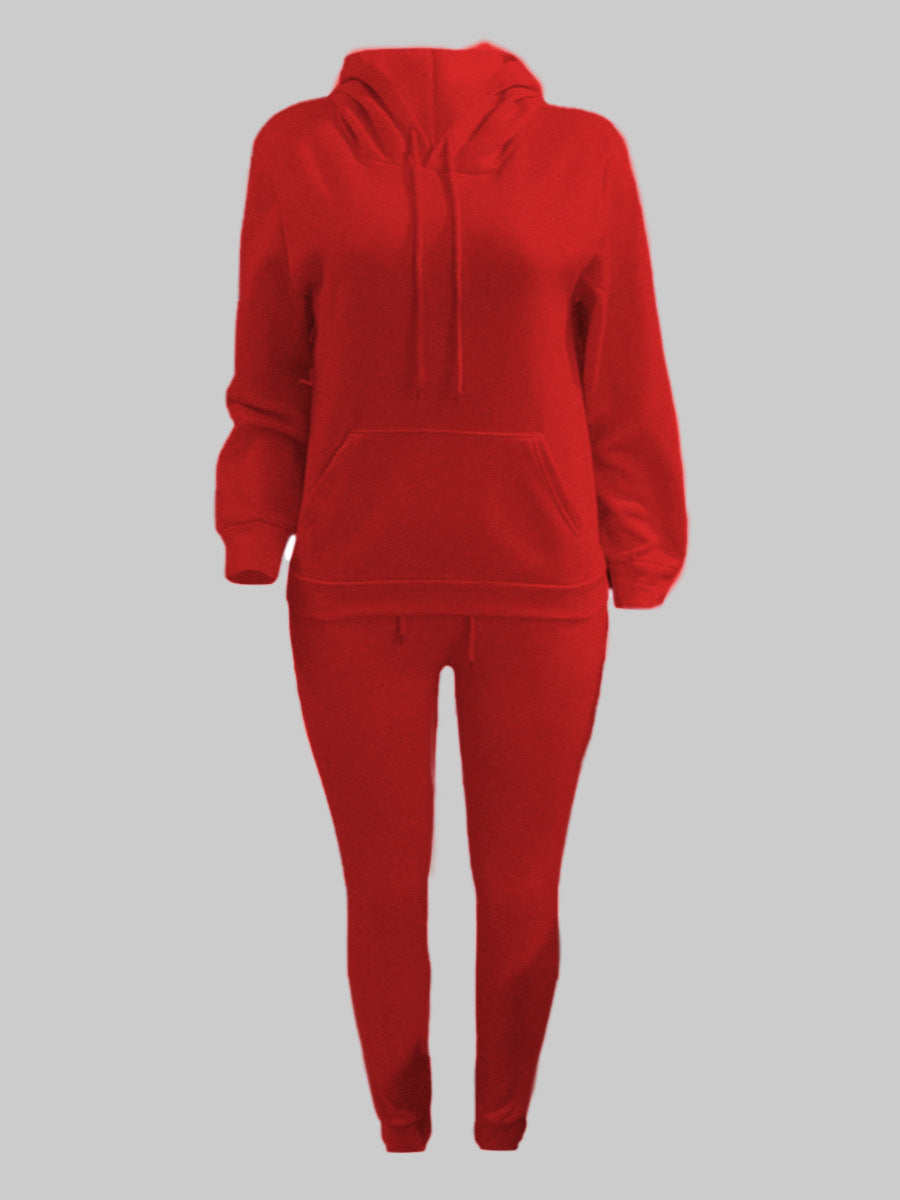 Ensemble de jogging sportif pour hommes avec sweat à capuche, poche kangourou et pantalon de jogging slim Echo Archiv