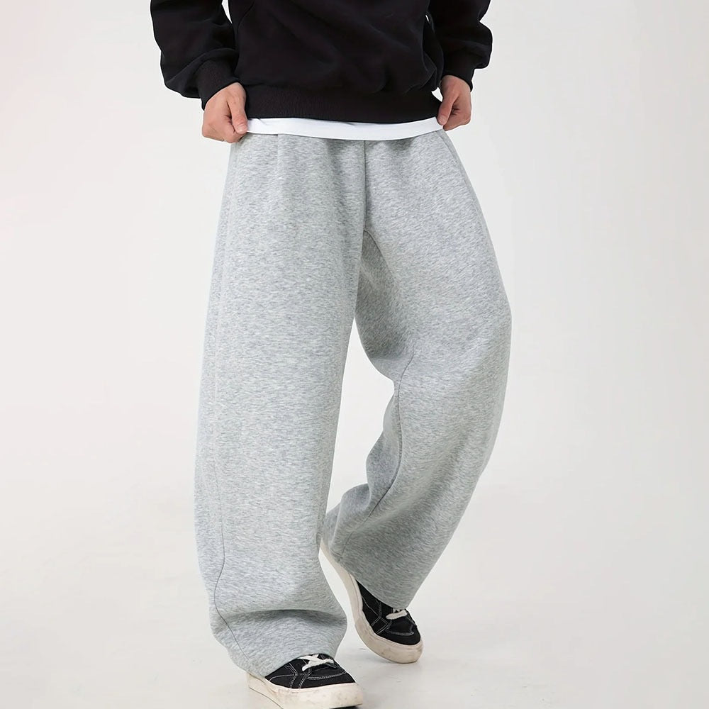 Pantalon Relax Wide-Leg pour femmes avec ceinture de confort haute, poches latérales et intérieur en polaire doux Echo Archiv