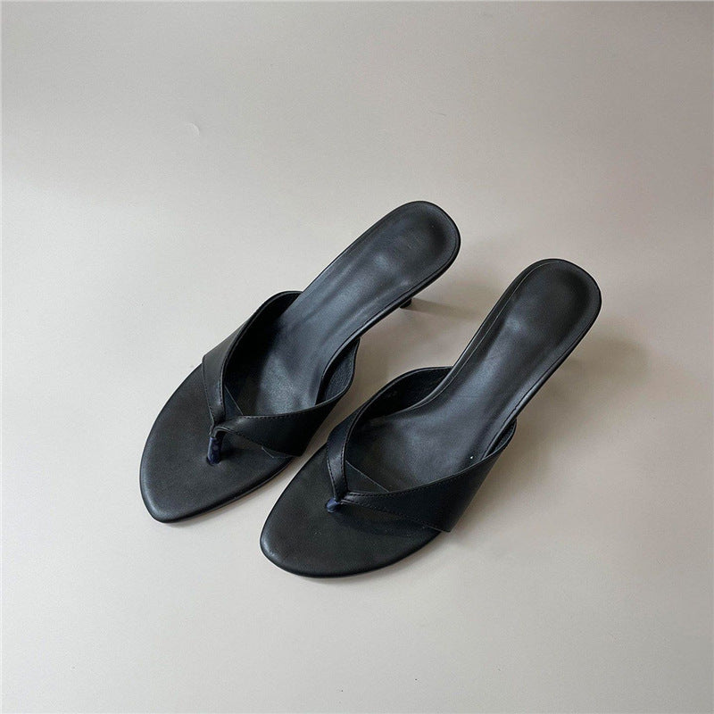 Sandales élégantes à brides pour femmes avec un petit talon R&B