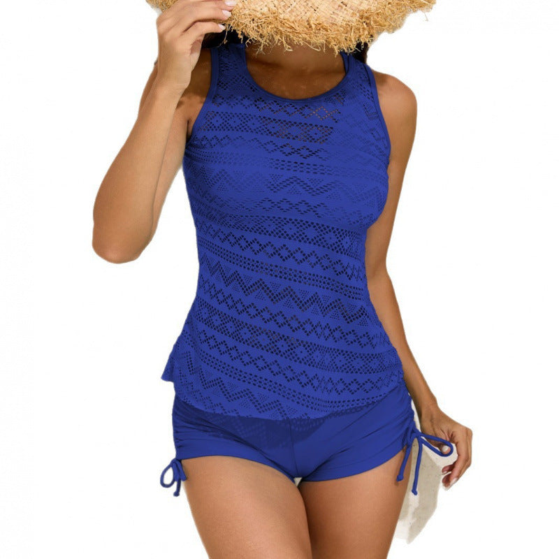 Ensemble Tankini Femme avec motif tendance et short confortable R&B