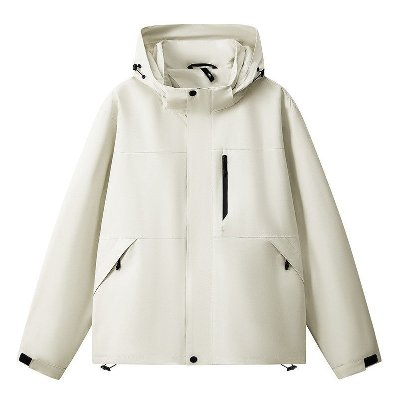 Veste de plein air ultralégère et imperméable pour hommes