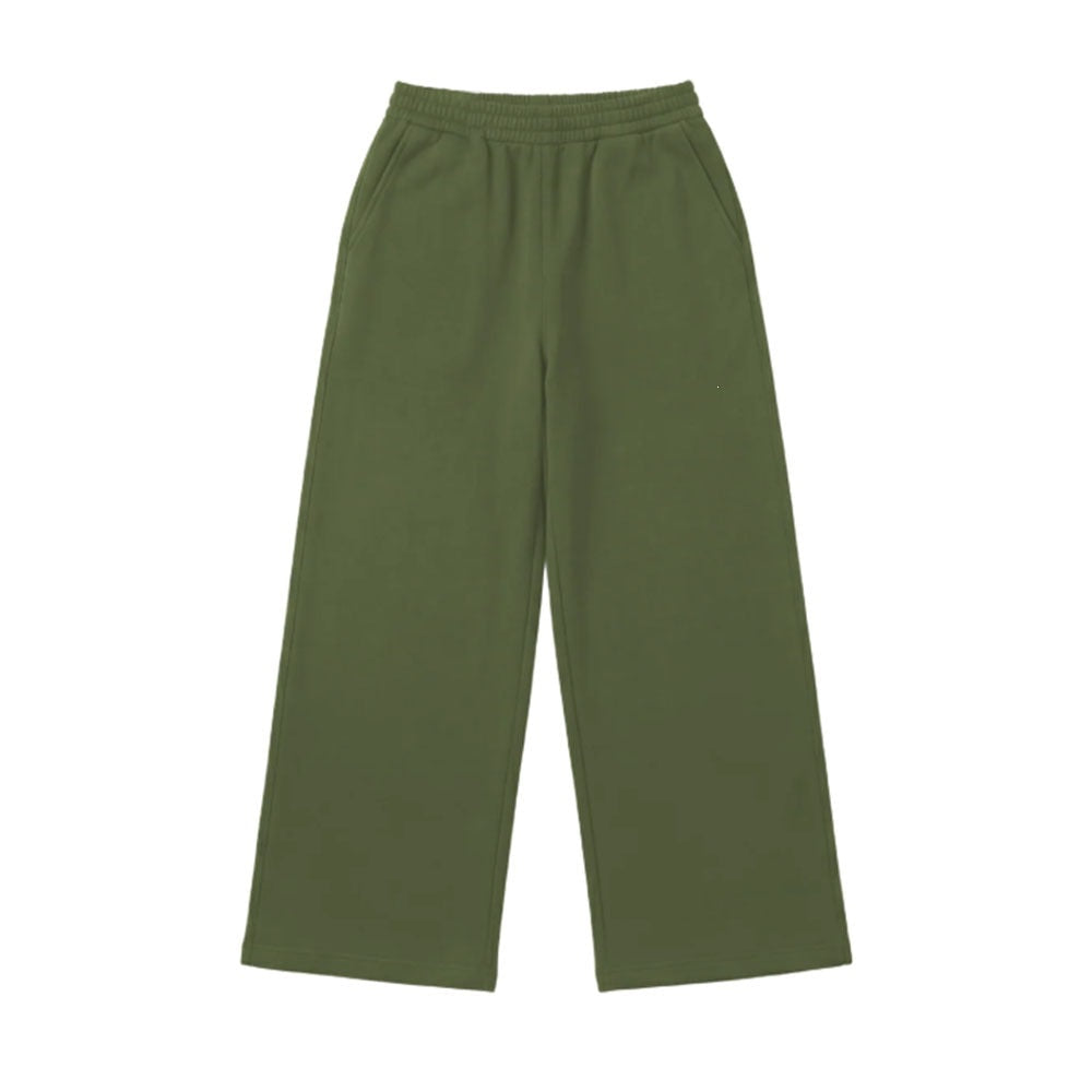 Pantalon Relax Wide-Leg pour femmes avec ceinture de confort haute, poches latérales et intérieur en polaire doux Echo Archiv