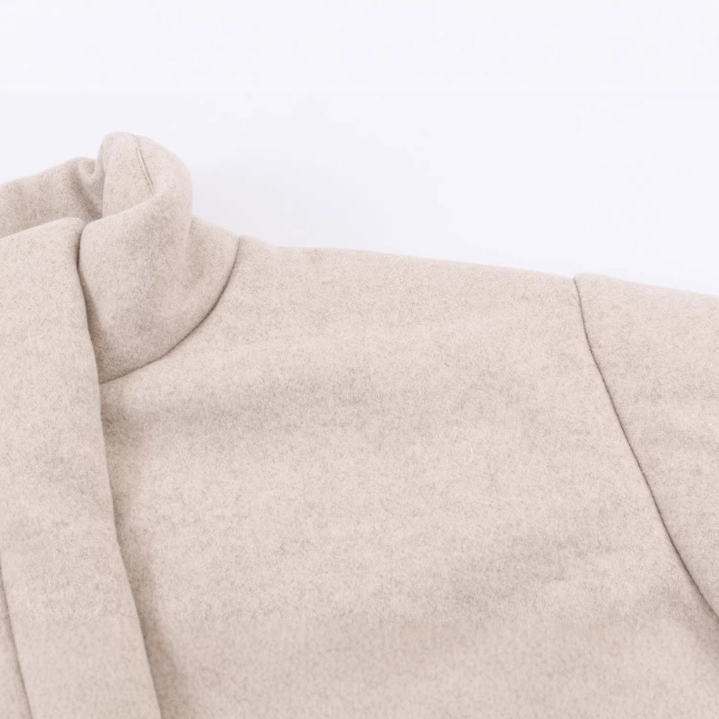 Veste de transition à manches longues pour femmes avec boutons et poches