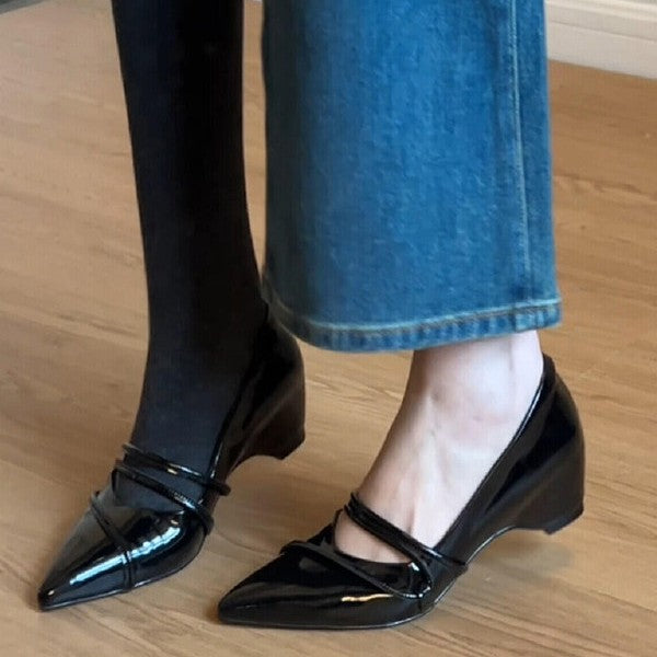 Pompes élégantes à talons blocs confortables pour femmes R&B