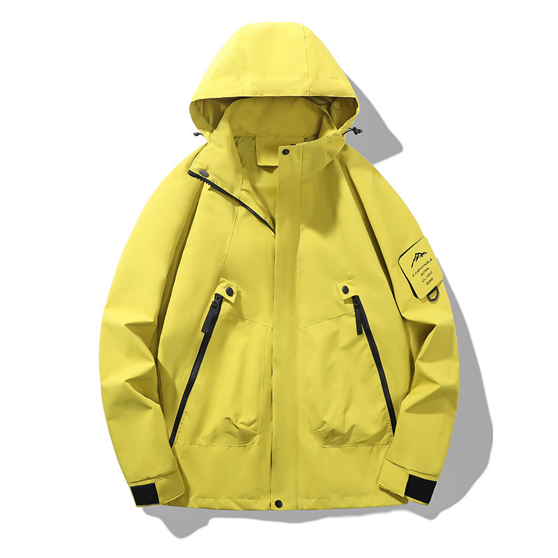 Veste technique imperméable pour homme