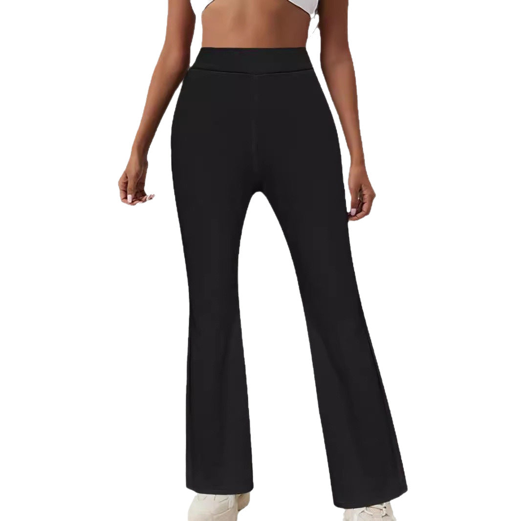 Pantalon Bootcut Taille Haute pour Femmes avec Coupe Sculptante Echoarchiv