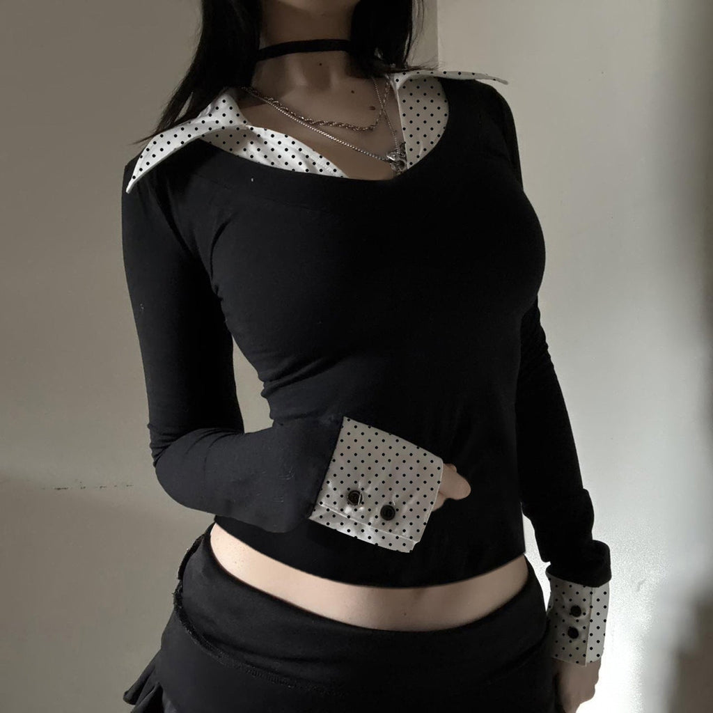 Chemisier à carreaux cintré pour femmes avec patte de boutonnage dissimulée et couture de taille formée Echo Archiv