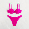 Bikini push-up pour femmes avec bretelles réglables et design à la mode R&B