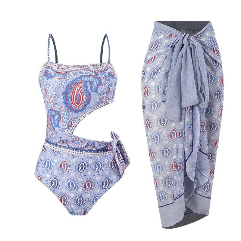 Jupe maxi femme avec design floral Drune