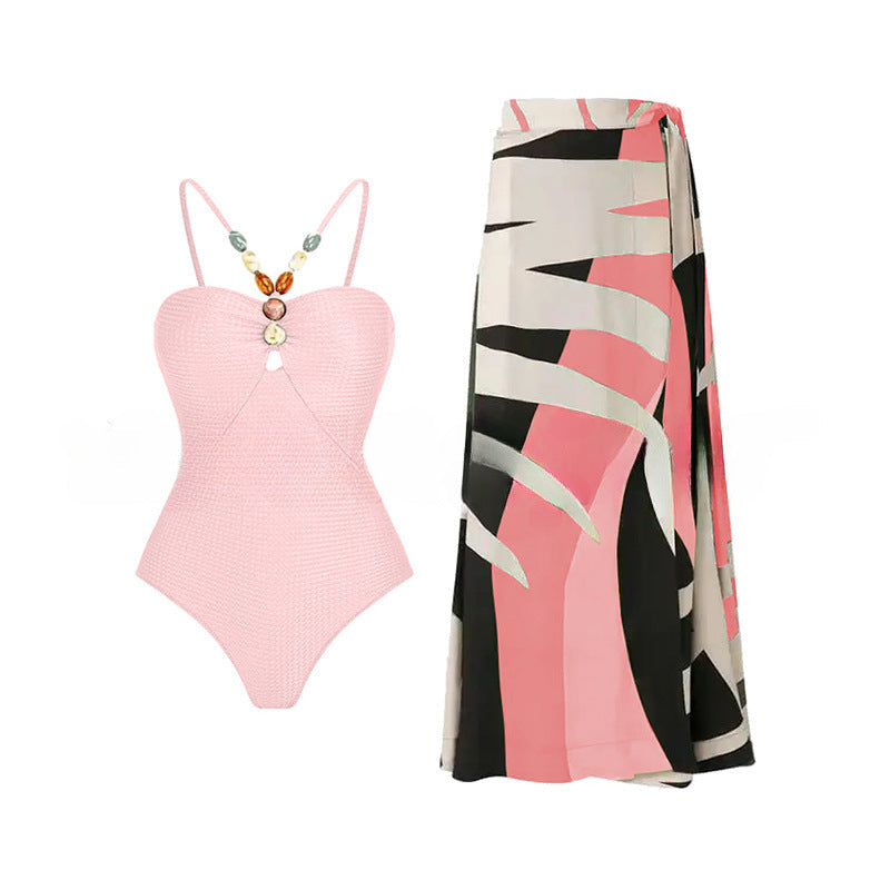 Maillot de bain ajusté pour femmes avec accents décoratifs Echo Archiv