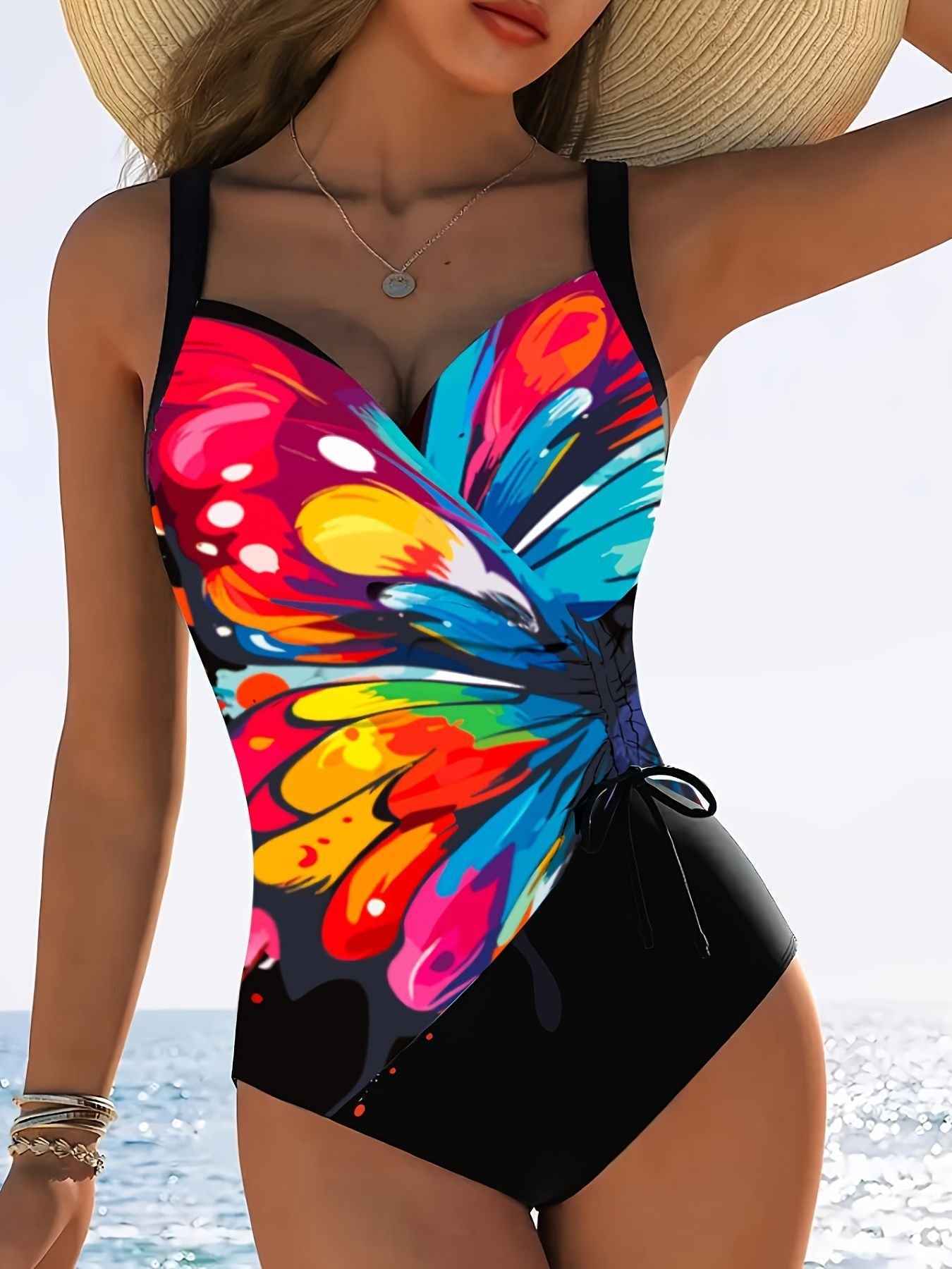 Maillot de bain sportif pour femmes avec un mélange de couleurs à la mode Echo Archiv