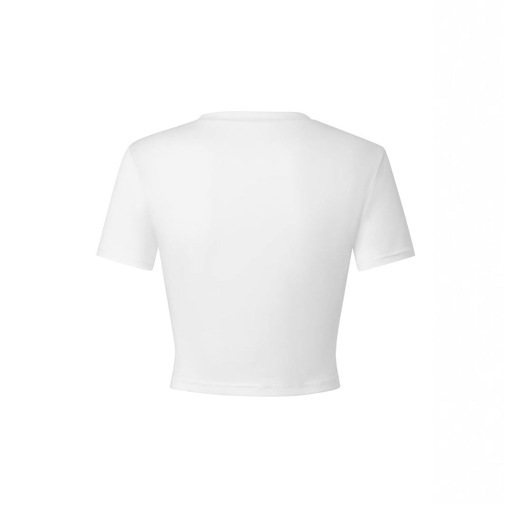 T-shirt sans manches pour femmes avec une citation inspirante et un motif de nœud ludique R&B