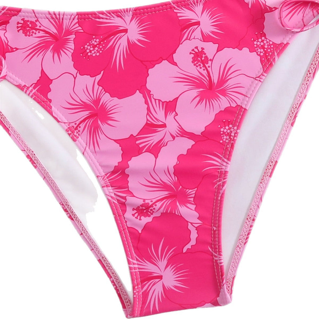 Bikini triangle femme avec design floral et bretelles réglables Echo Archiv