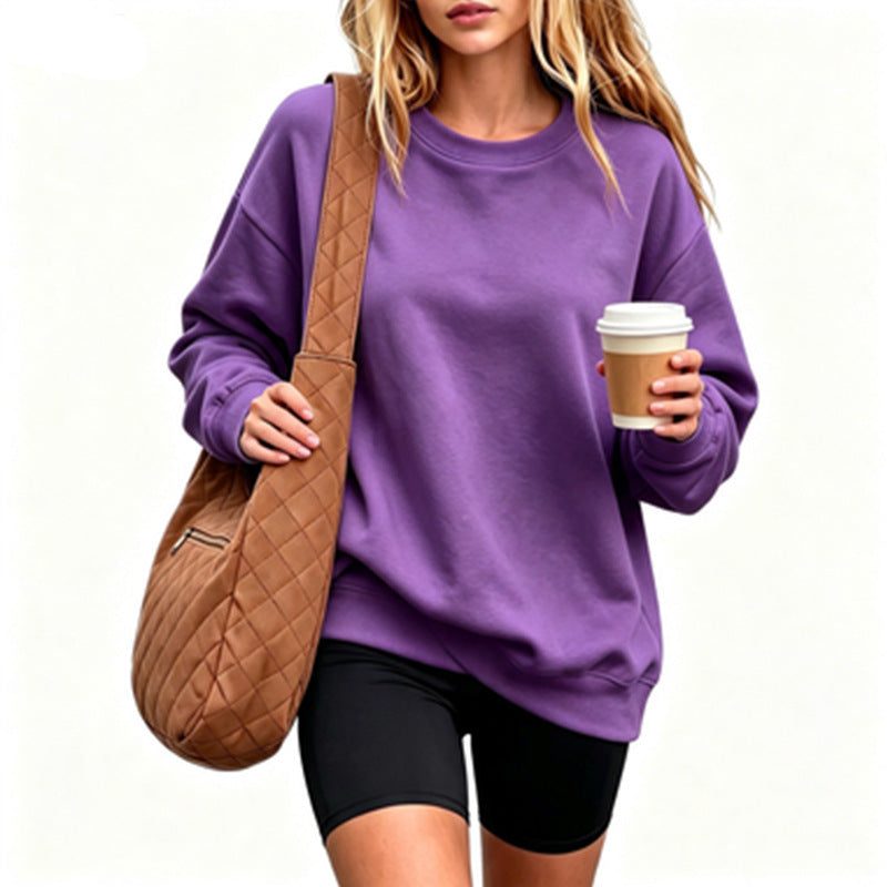 Sweatshirt Oversized Confortable pour Femmes Echoarchiv