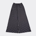 Pantalon Palazzo large pour femmes avec taille élastique et motif à pois Echo Archiv