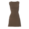 Robe courte ajustée pour femmes R&B