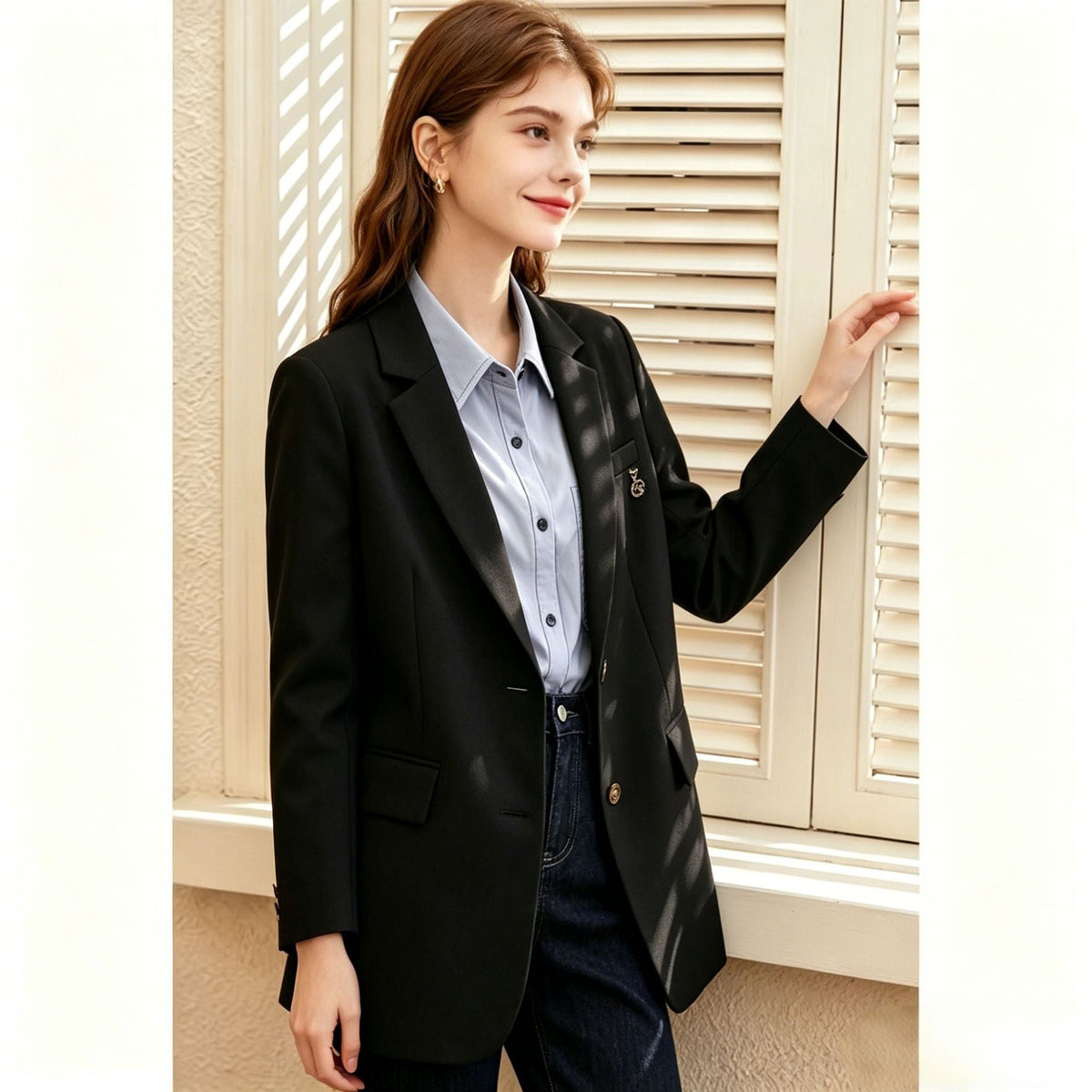 Blazer élégant et confortable pour femmes