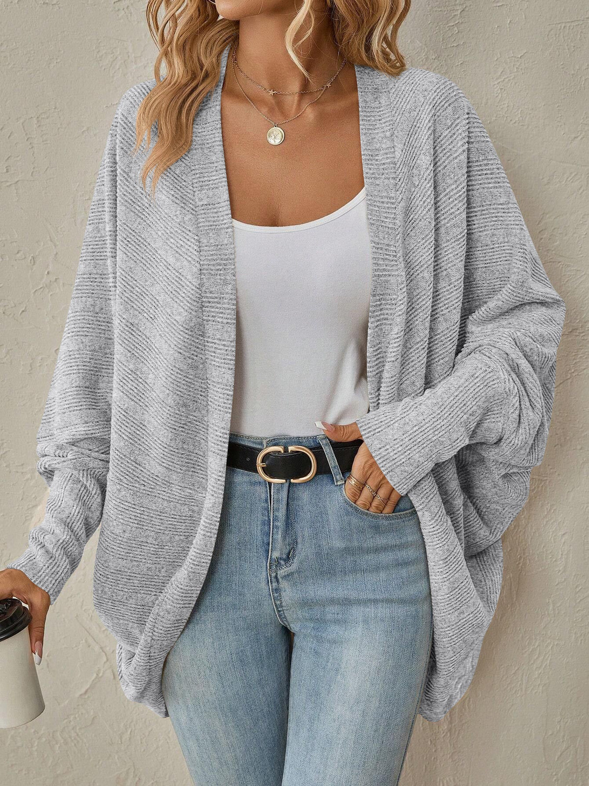 Veste en tricot décontractée et stylée pour femmes