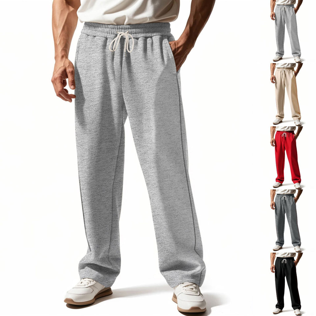 Pantalons de survêtement pour hommes nan à coupe décontractée avec couture décorative sur le côté, ceinture de confort élastique et poches profondes Echo Archiv