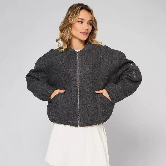 Veste Boucle Tendance Femme