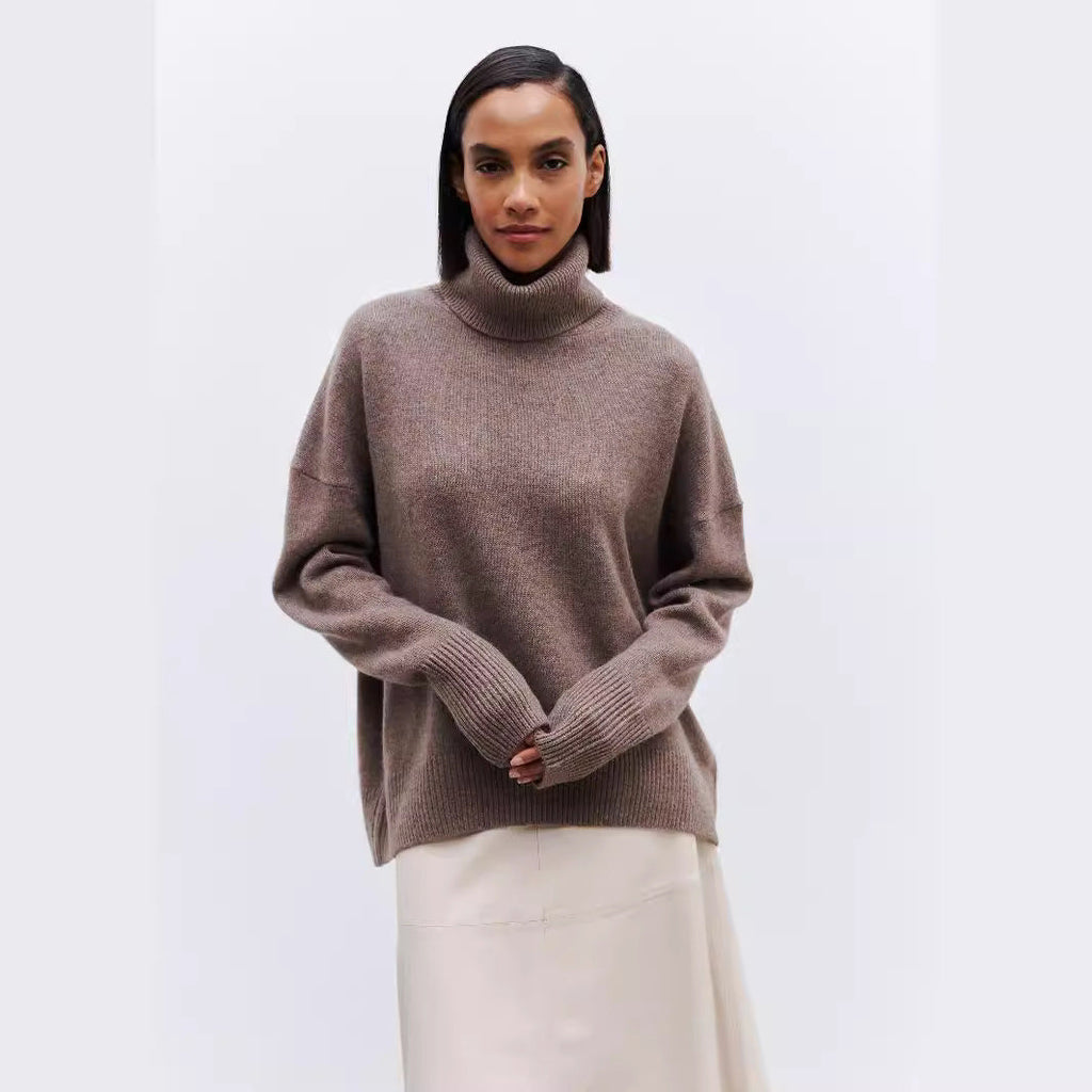Pull col roulé Femme Echo Archiv