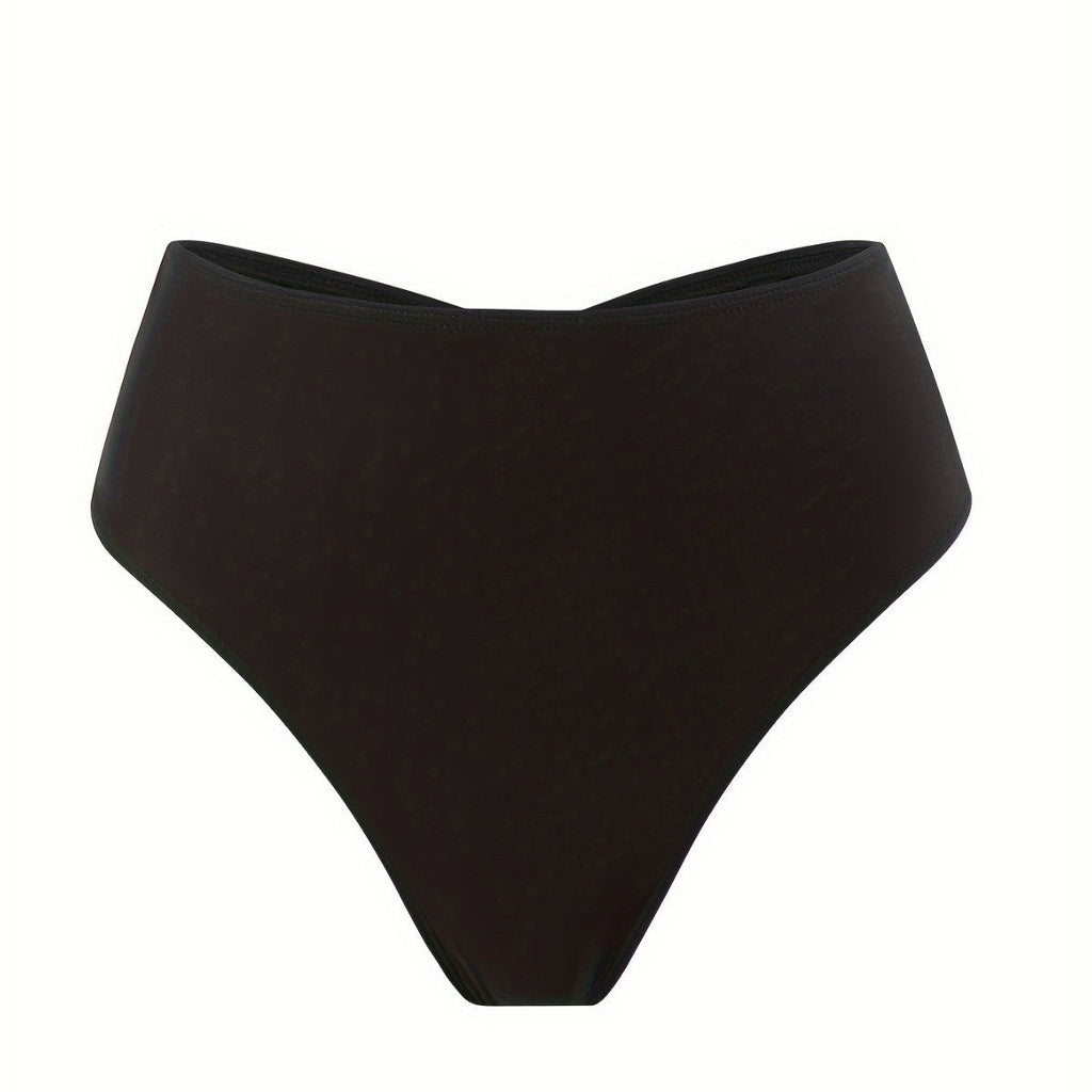Culotte de bikini taille haute pour femmes avec coupe élégante R&B