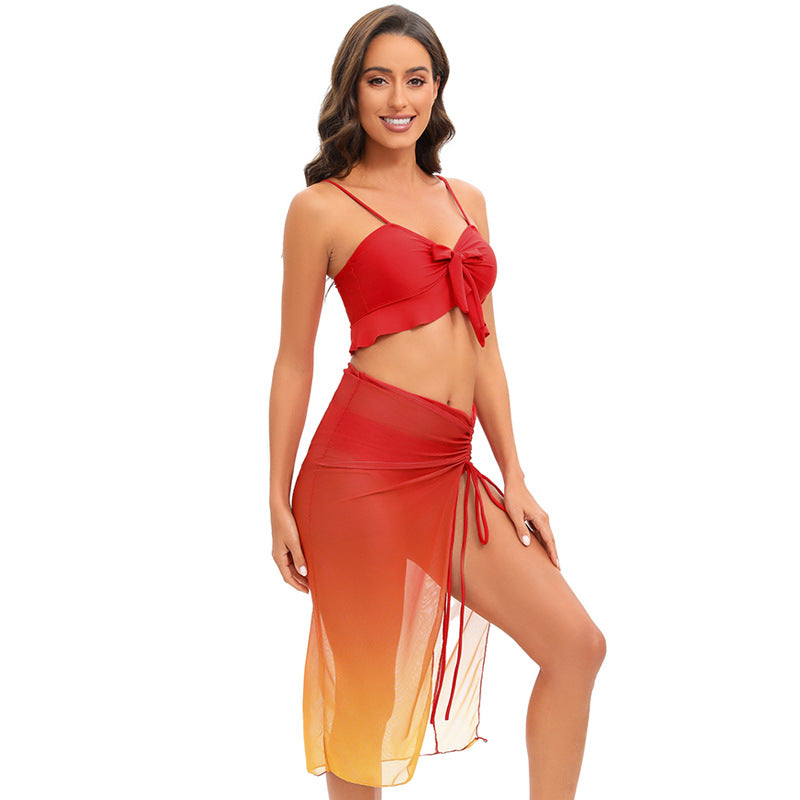 Ensemble Femme Haut et Jupe Portefeuille Drune
