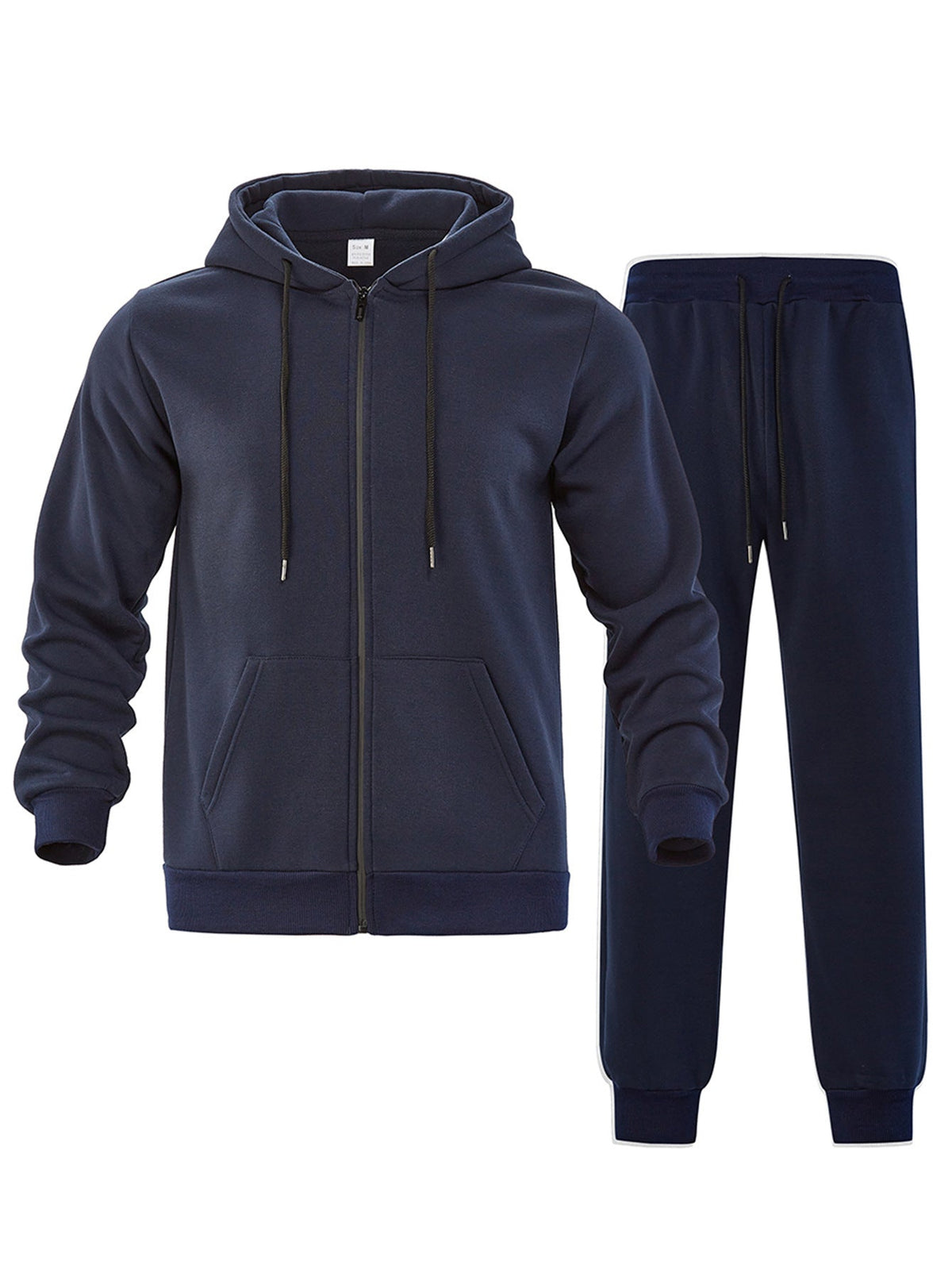 Ensemble de survêtement pour hommes en deux parties avec veste à capuche zippée et pantalon de jogging ajusté Echo Archiv