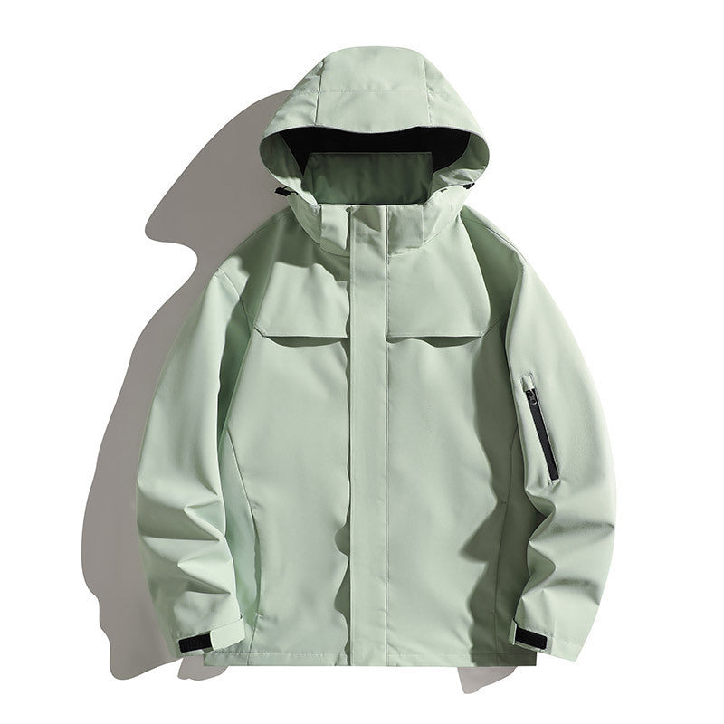 Veste fonctionnelle imperméable pour hommes