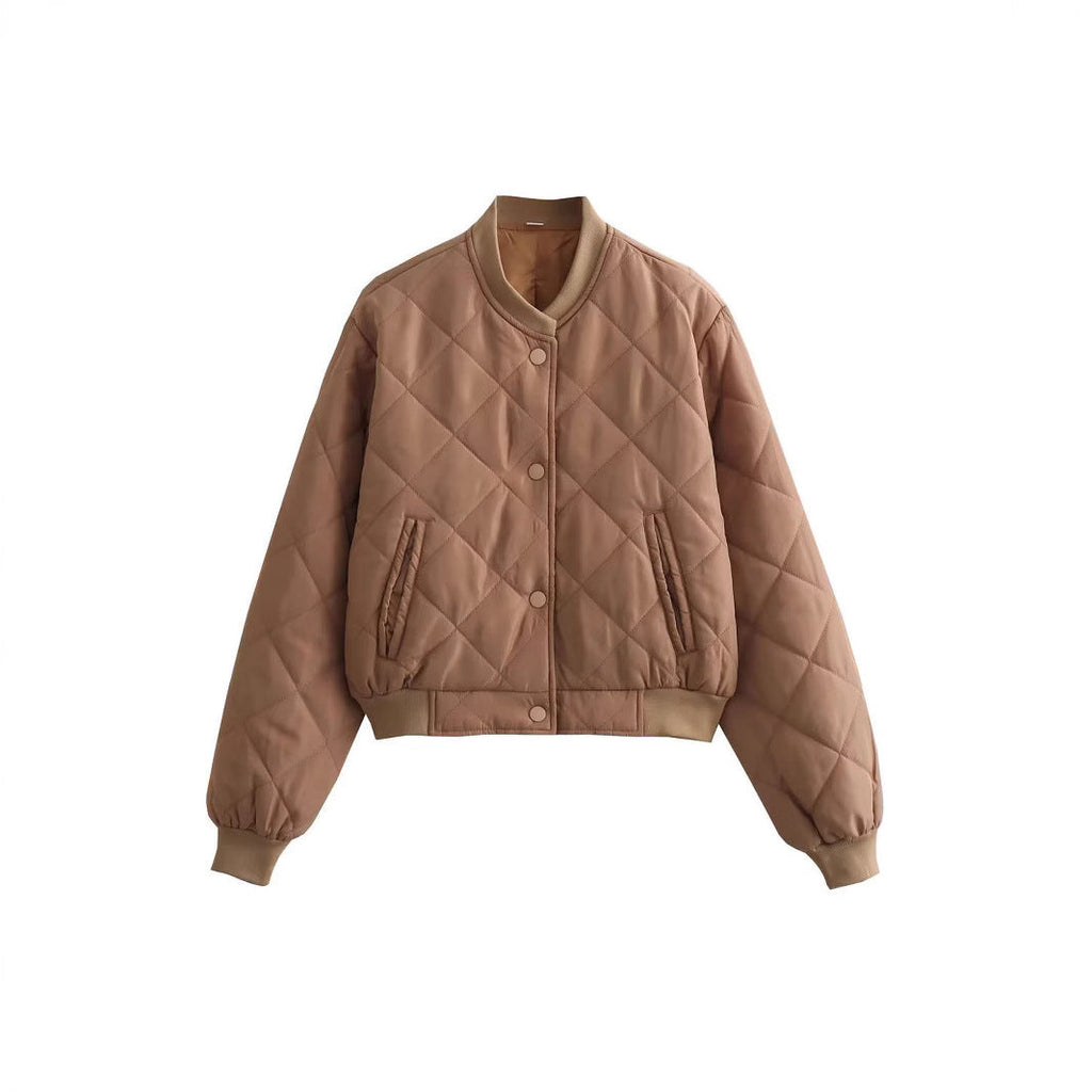 Veste matelassée à motifs pour femmes