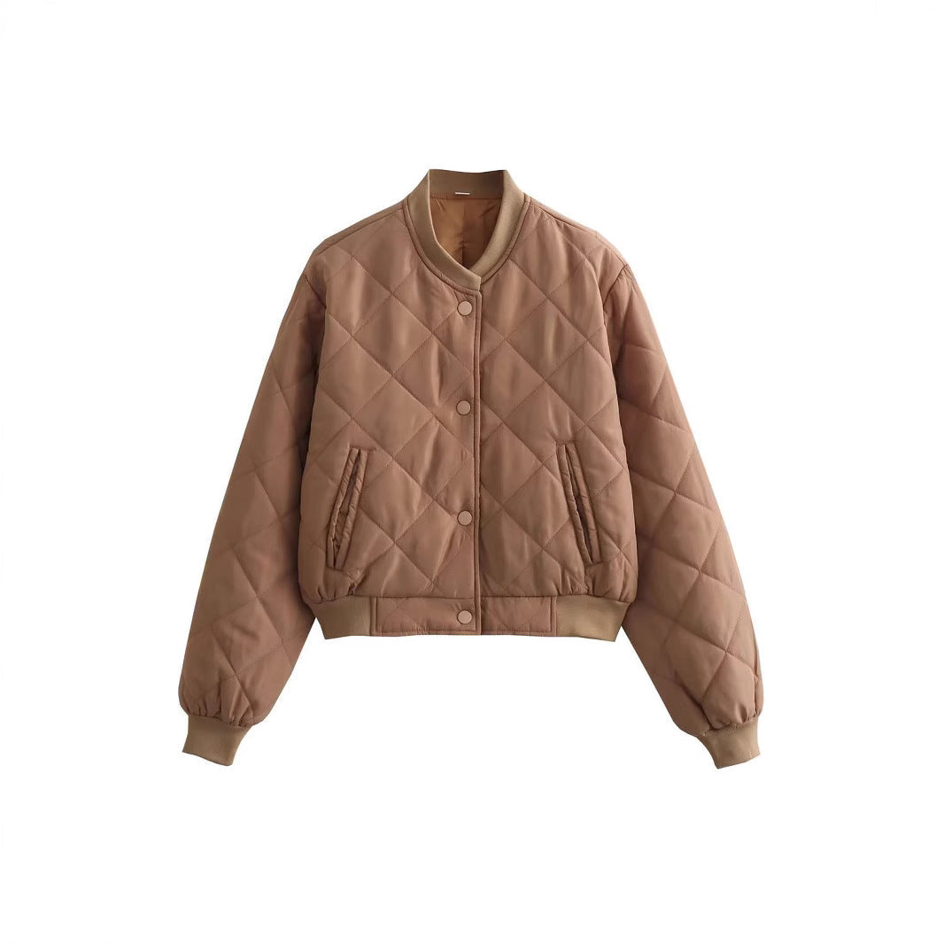 Veste matelassée à motifs pour femmes