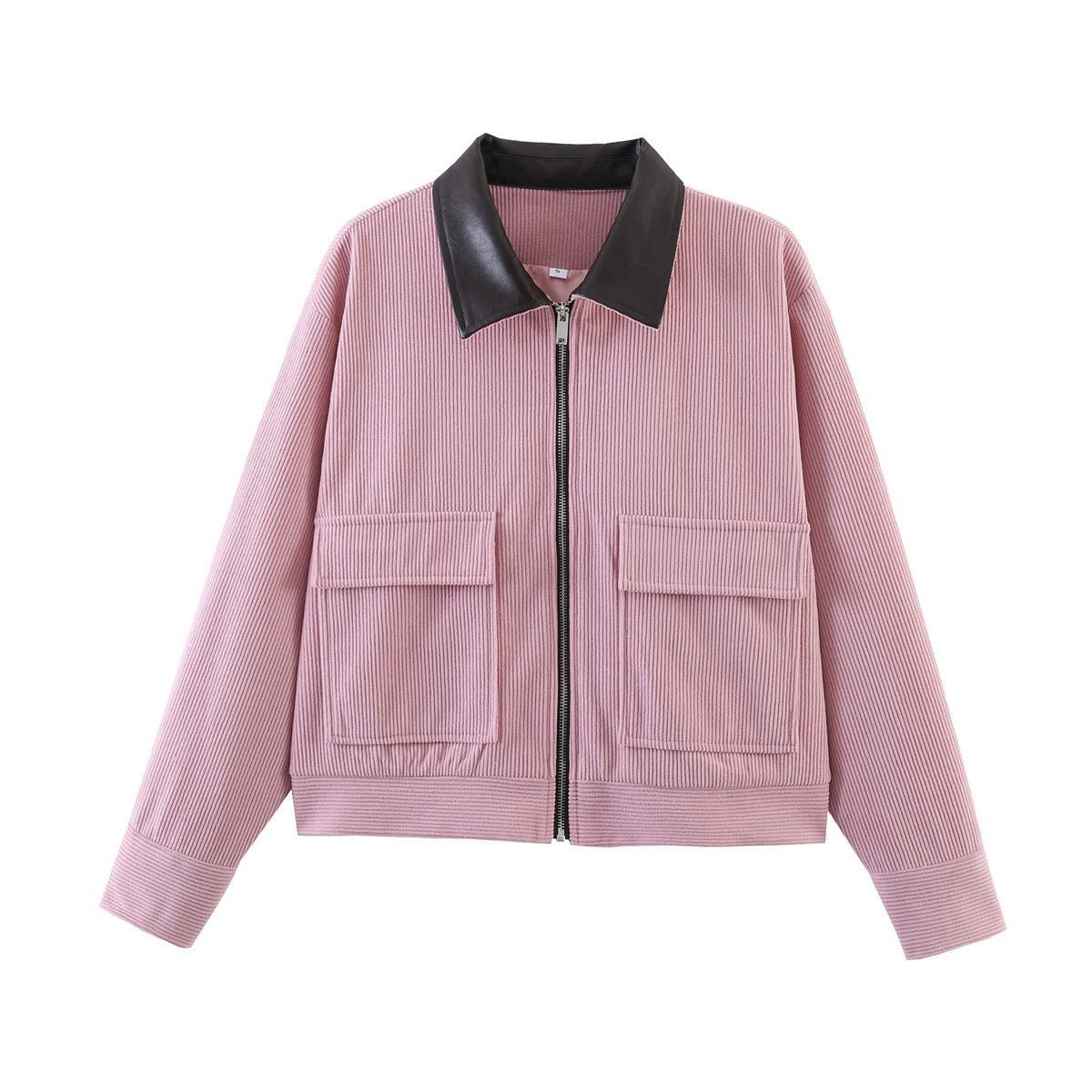 Veste Femme Tendance avec deux poches plaquées