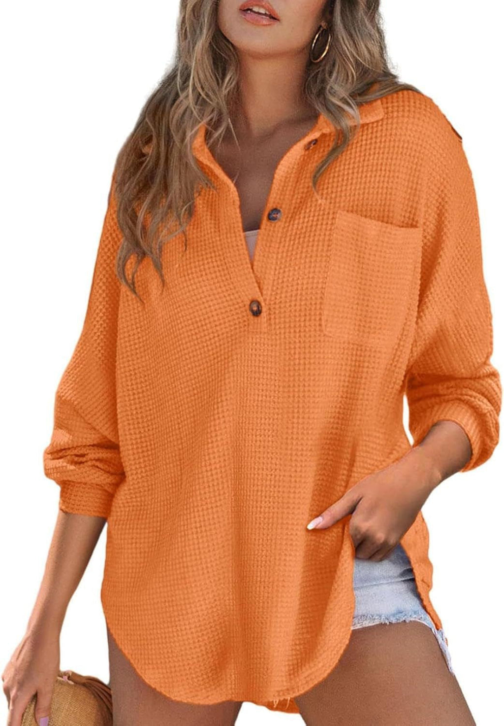 Chemise décontractée et confortable grande taille