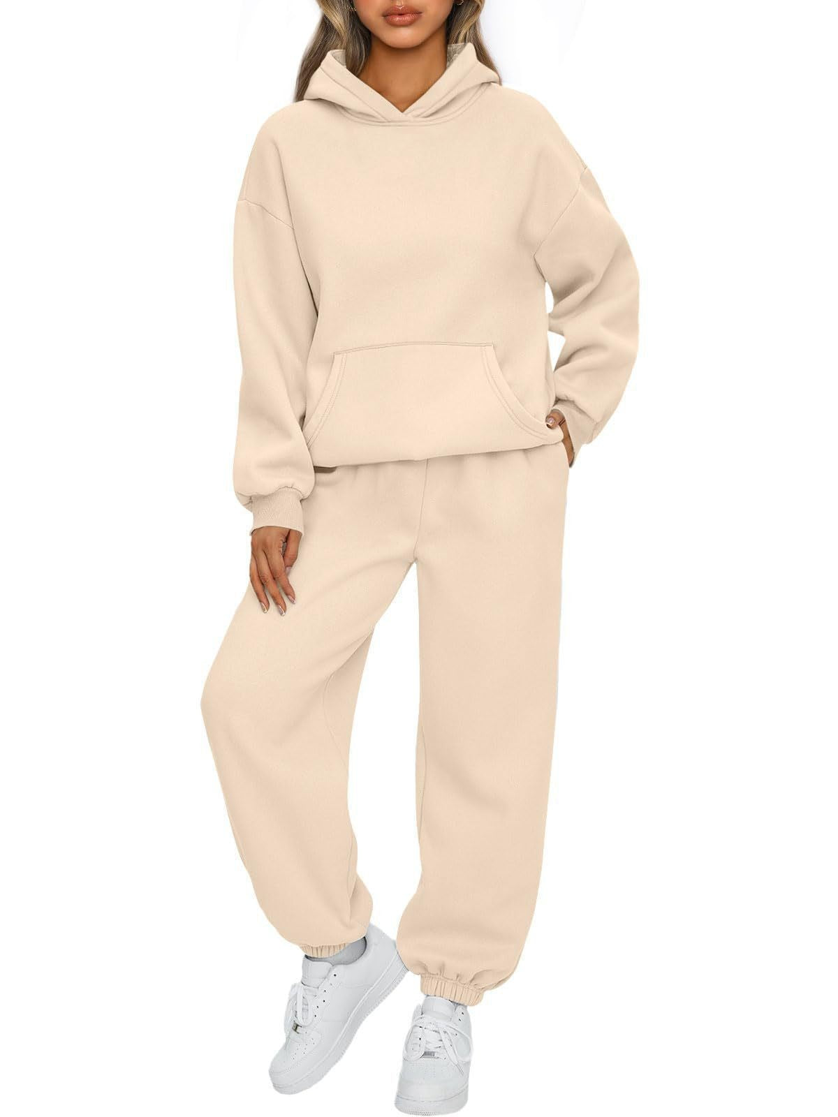 Ensemble de jogging lounge confortable pour femmes avec hoodie oversize et pantalon de jogging taille haute Echo Archiv