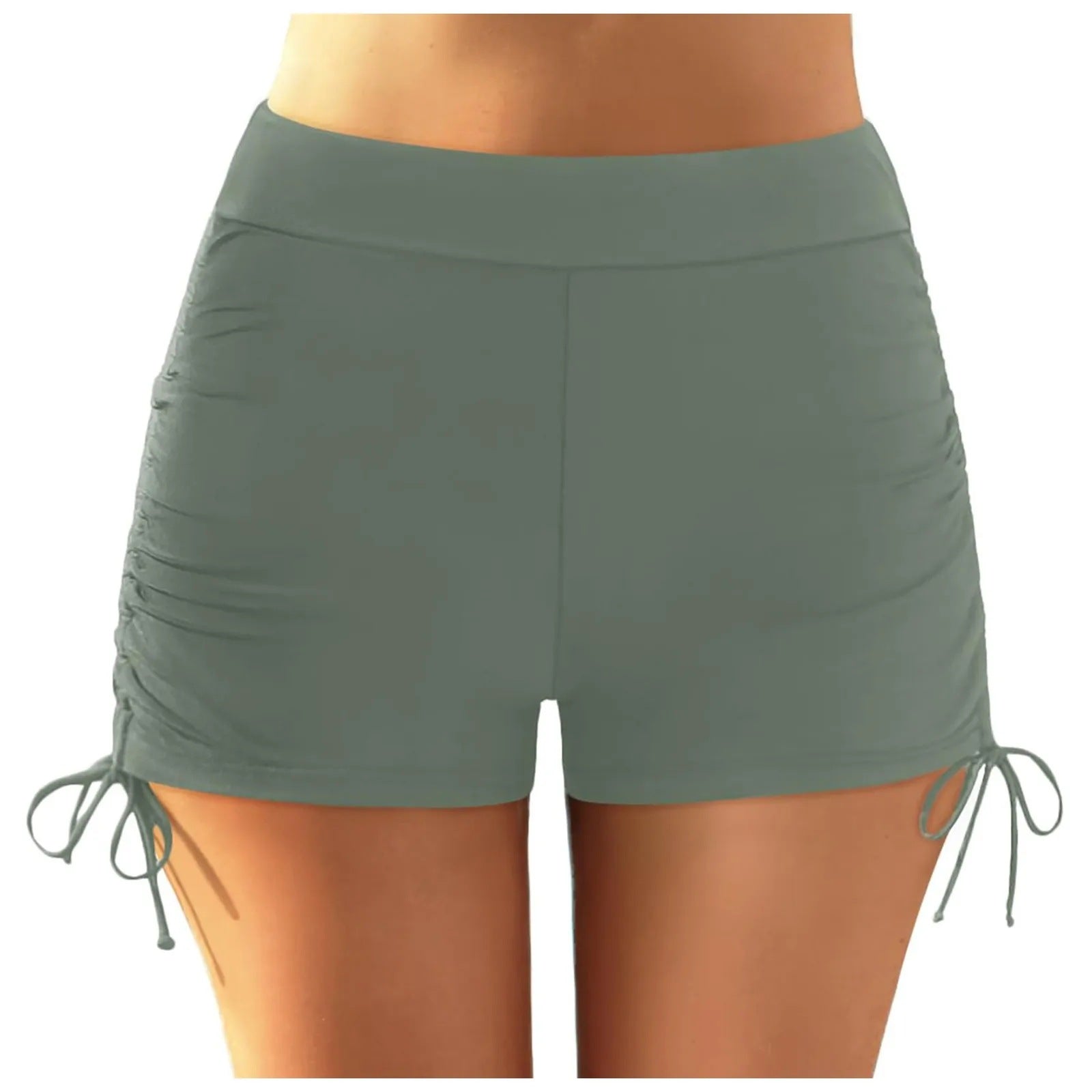 Shorts de bain sportifs pour femmes avec taille ajustable R&B