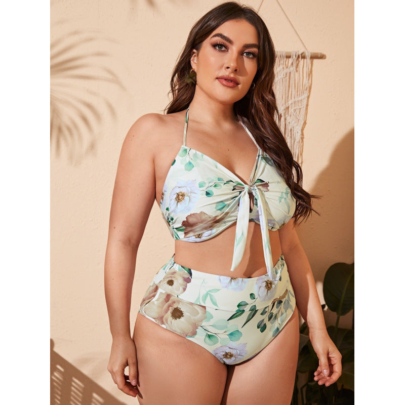 Ensemble de bikini de haute qualité pour femmes avec imprimé floral R&B